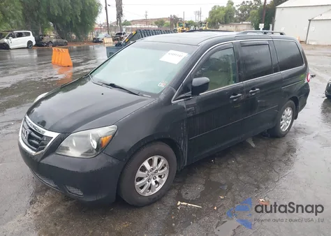 2009 Honda Odyssey Ex-L from USA, damaged, VIN 5FNRL38709B049618
